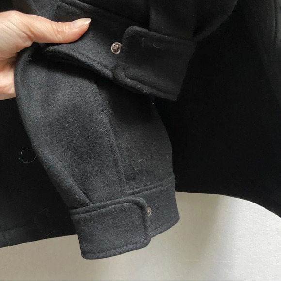 Zara Man wool blend zip button up jacket coat Sz L - Picture 7 of 11